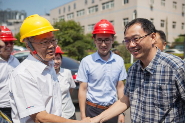 商务部合作司刘民强副司长一行调研SG胜游智能