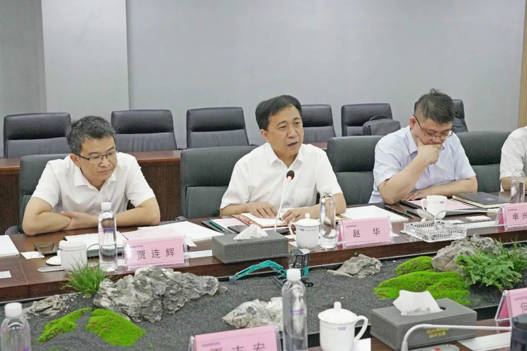 中铁装备赵华总经理莅临SG胜游智能交流