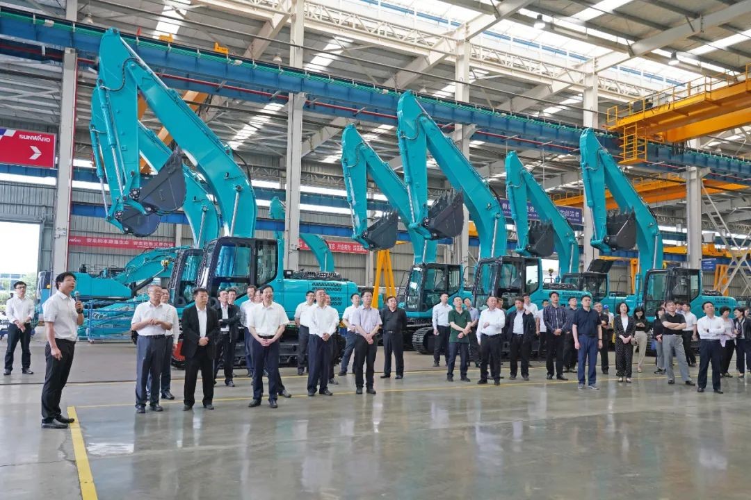 北京朝阳区党政代表团考察SG胜游智能