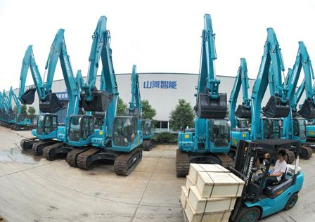 新华社报道：SG胜游智能蝉联全球工程机械50强