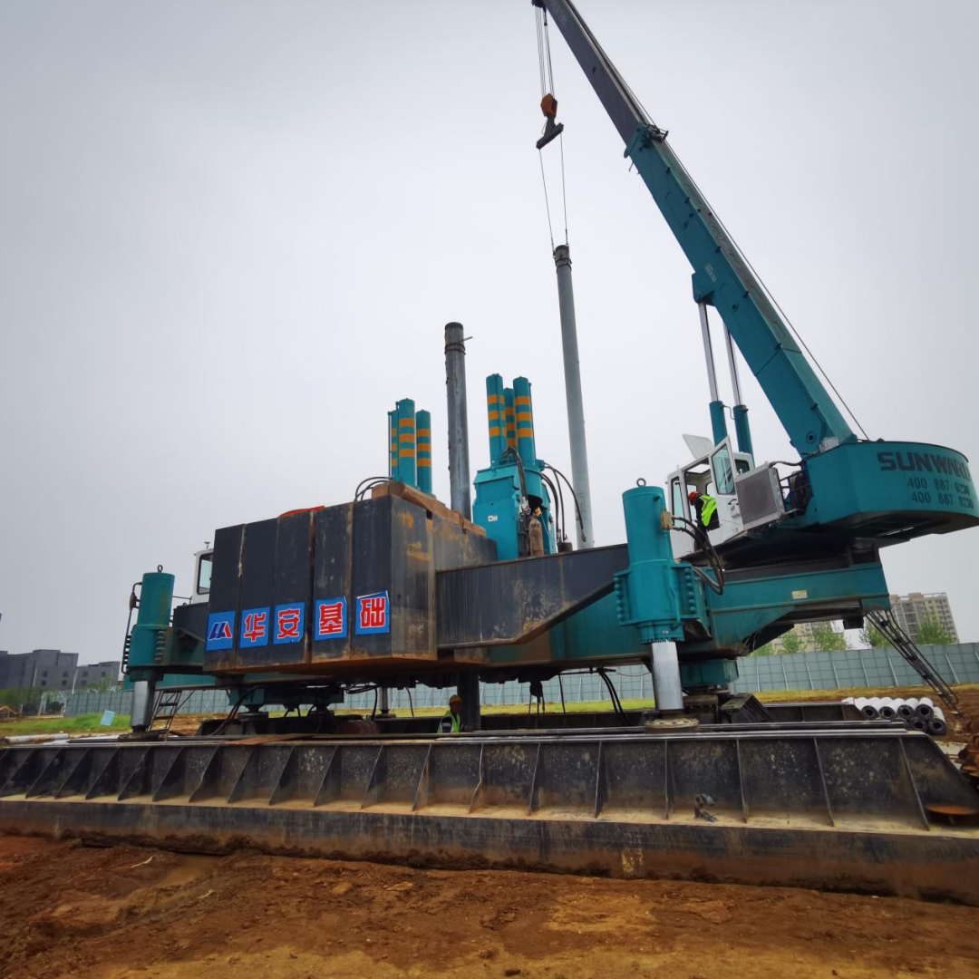 20天，800多根桩基！华安基础又受褒奖