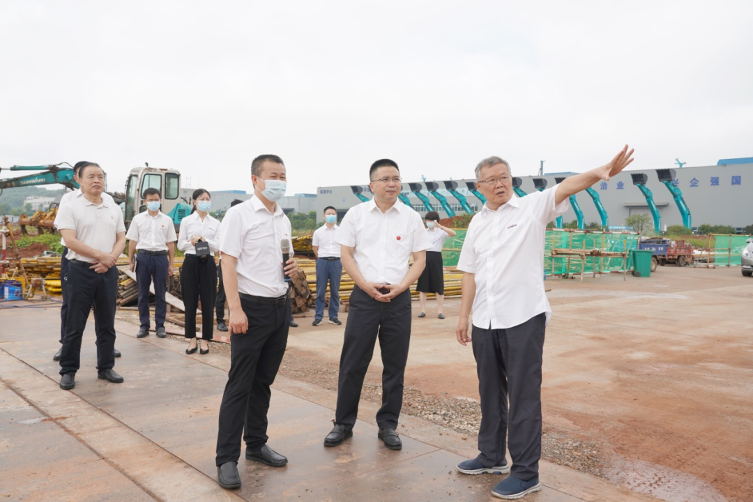 长沙市委常委、市纪委书记胡卫兵考察调研SG胜游智能