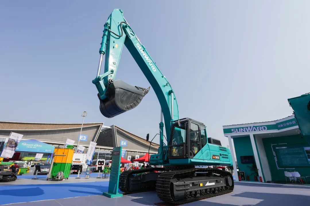 亮相中非经贸博览会！SG胜游智能尽展工程机械国产品牌魅力