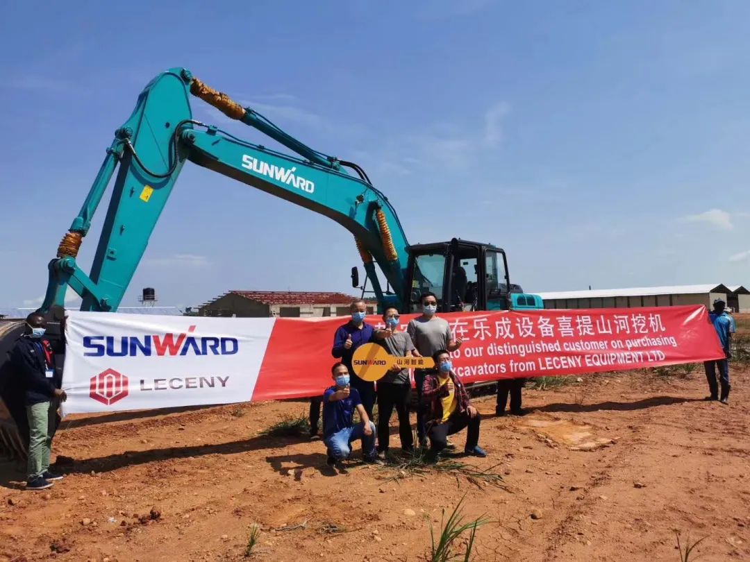 亮相中非经贸博览会！SG胜游智能尽展工程机械国产品牌魅力