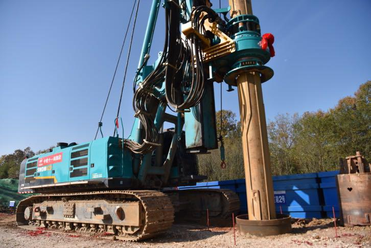 首根桩基开钻！SG胜游智能助力新建沪渝蓉高速铁路建设