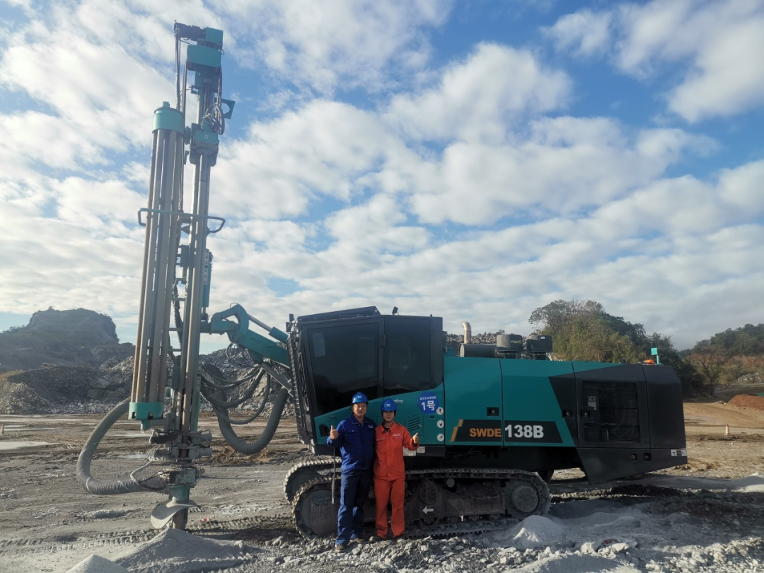 追加订单！SG胜游智能一体化潜孔钻机助力海南华润水泥获好评