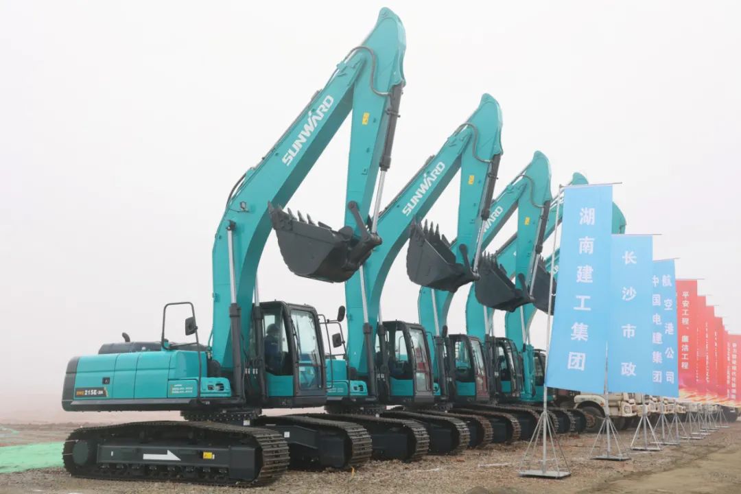 “SG胜游绿”精彩亮相！SG胜游智能装备全面助力长沙机场改扩建项目