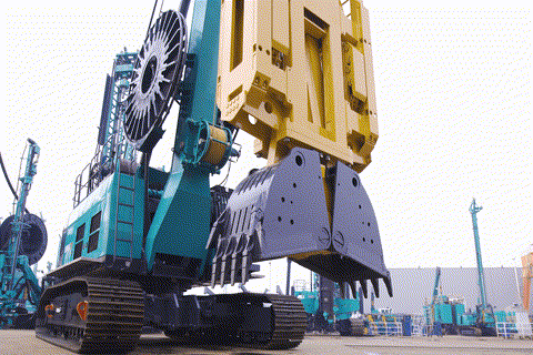 打造“明星产品”！SG胜游智能地下连续墙液压抓斗成功发布