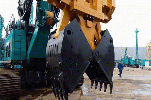 打造“明星产品”！SG胜游智能地下连续墙液压抓斗成功发布