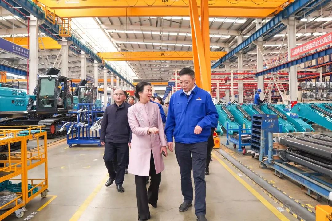 长沙市总工会、长沙经开区总工会一行调研SG胜游智能