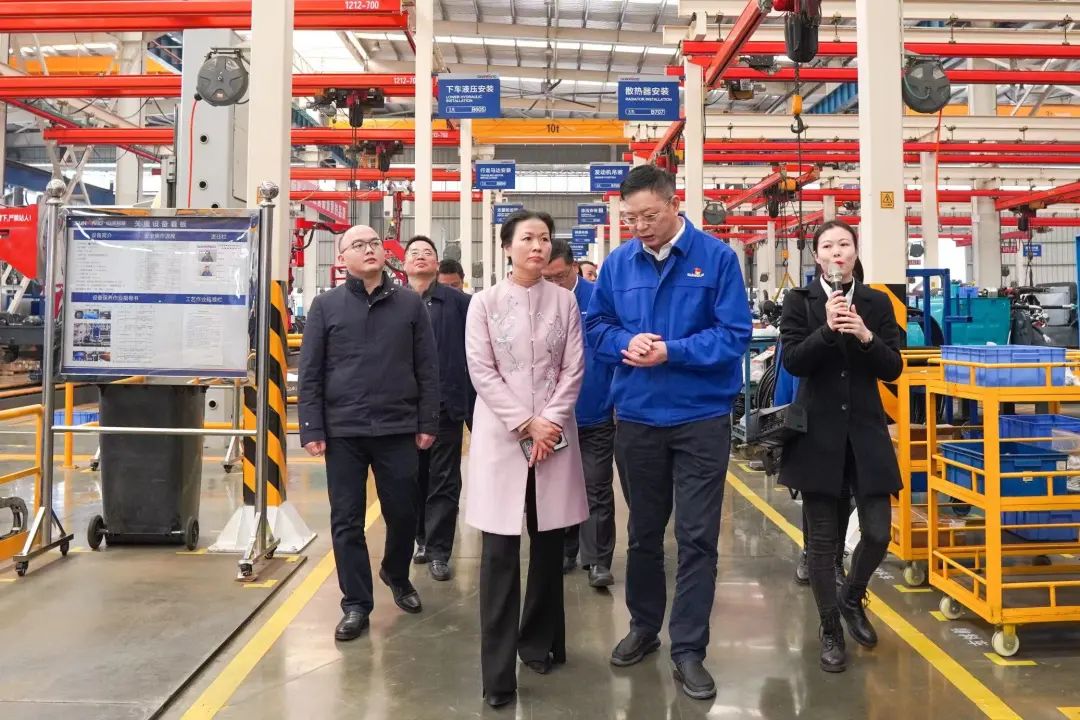 长沙市总工会、长沙经开区总工会一行调研SG胜游智能