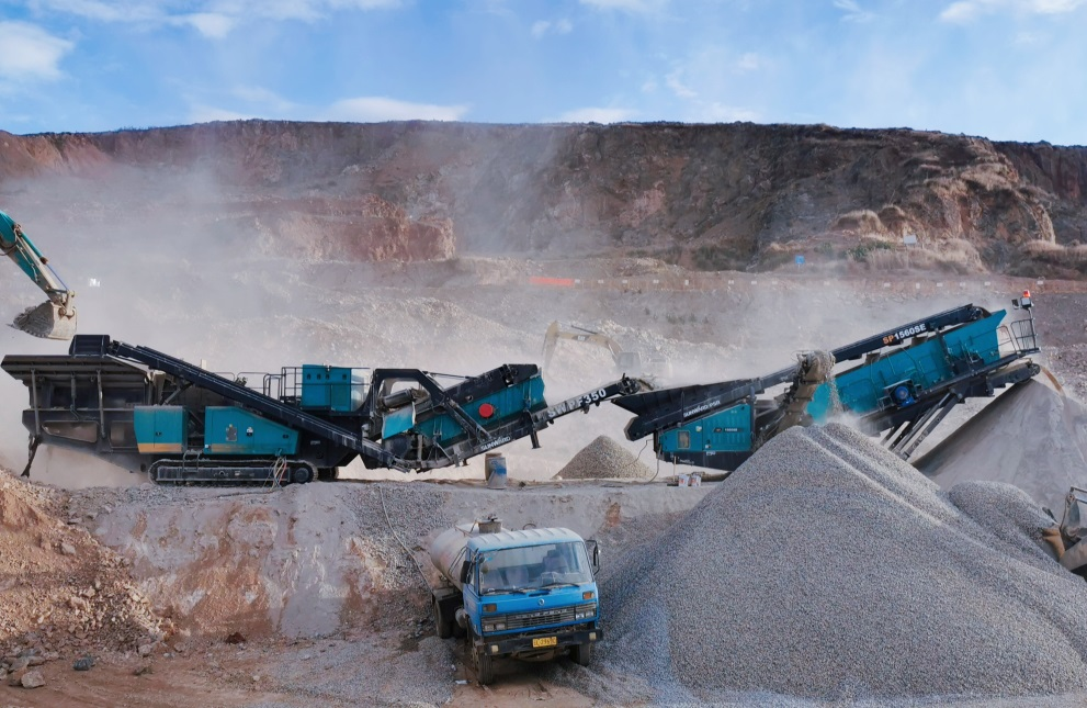 时产成品料400吨！SG胜游普石勒破碎筛分成套设备助力云南矿山生态恢复项目