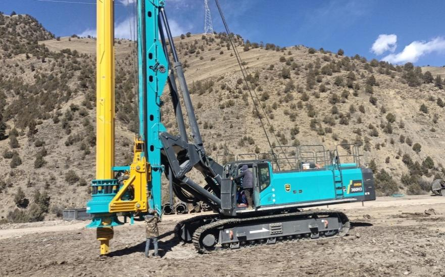 决战“世界之巅”！SG胜游智能旋挖钻机实力助建川藏铁路