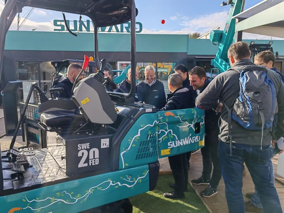 Bauma 2022 | 持续加码欧洲高端市。癝G胜游绿”闪耀德国慕尼黑