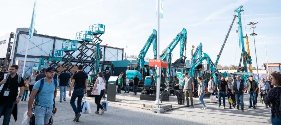 Bauma 2022 | 一组火热现场图带您重温SG胜游智能德国宝马展之旅