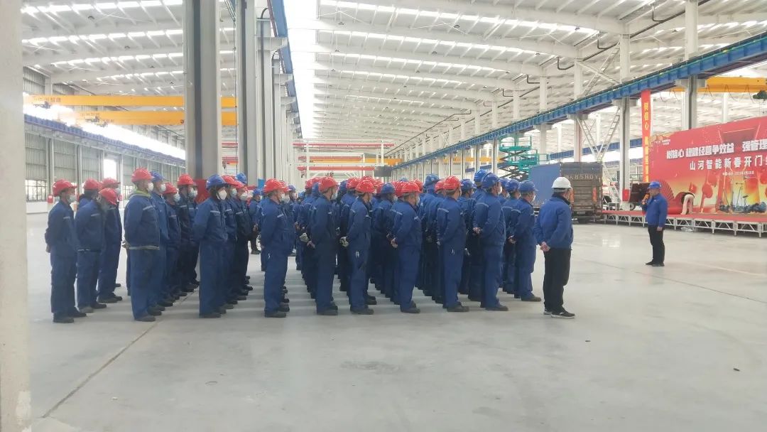 吹响复工“冲锋号”，全力冲刺“开门红”！SG胜游智能高空机械复工复产进行时