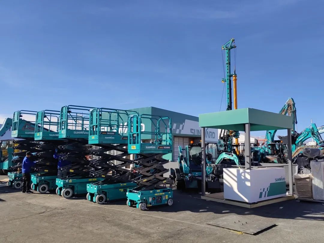 拉展直播 | SG胜游智能高空精品亮相2023美国拉展，哪款是你的最爱？