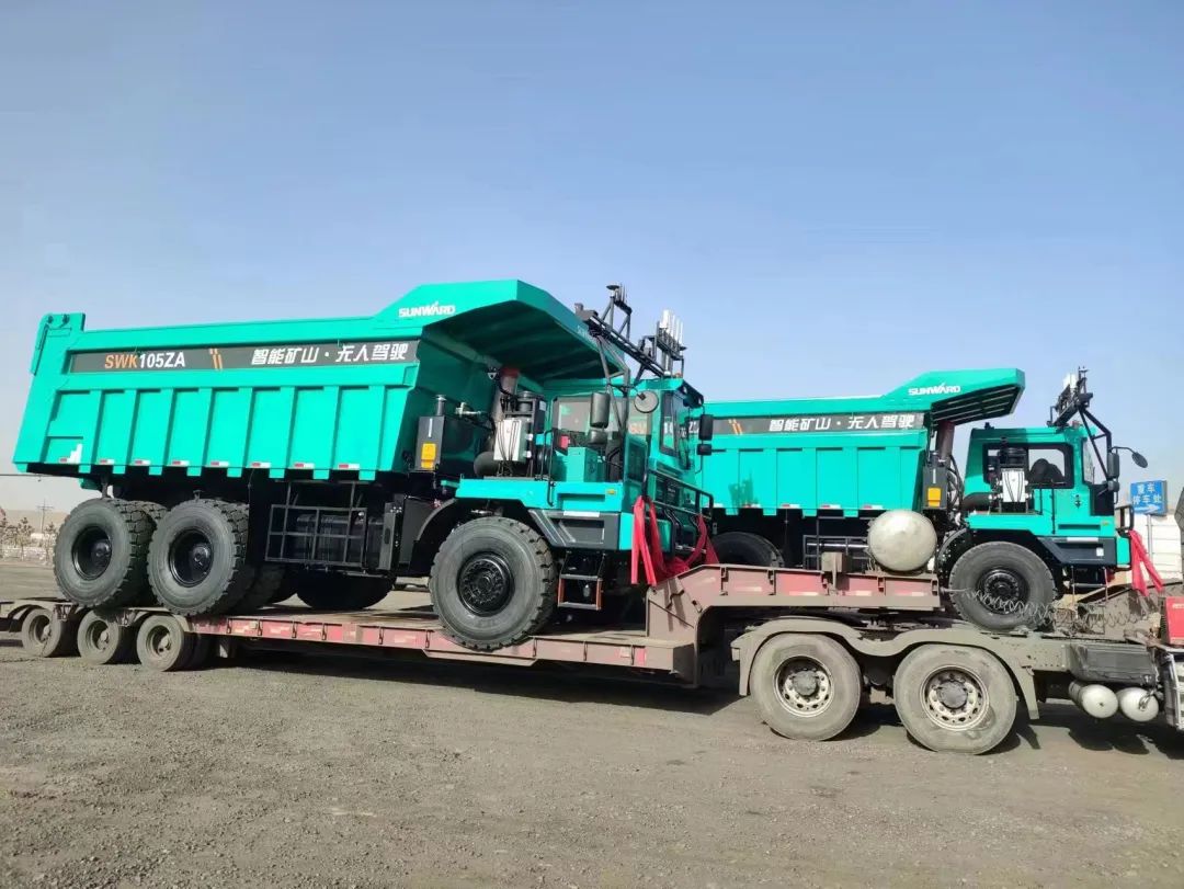 助力数智矿山建设！SG胜游巨鼎无人驾驶矿卡再交付