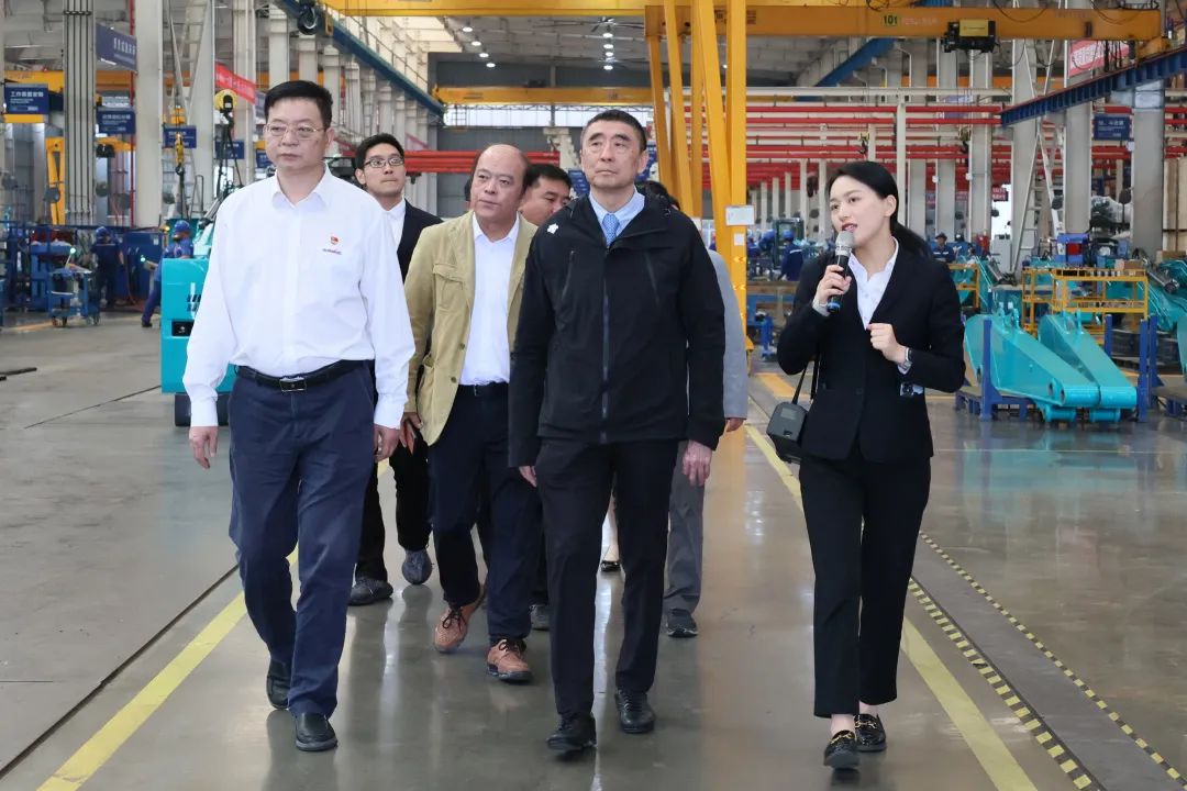 中国机械工业联合会会长徐念沙调研SG胜游智能