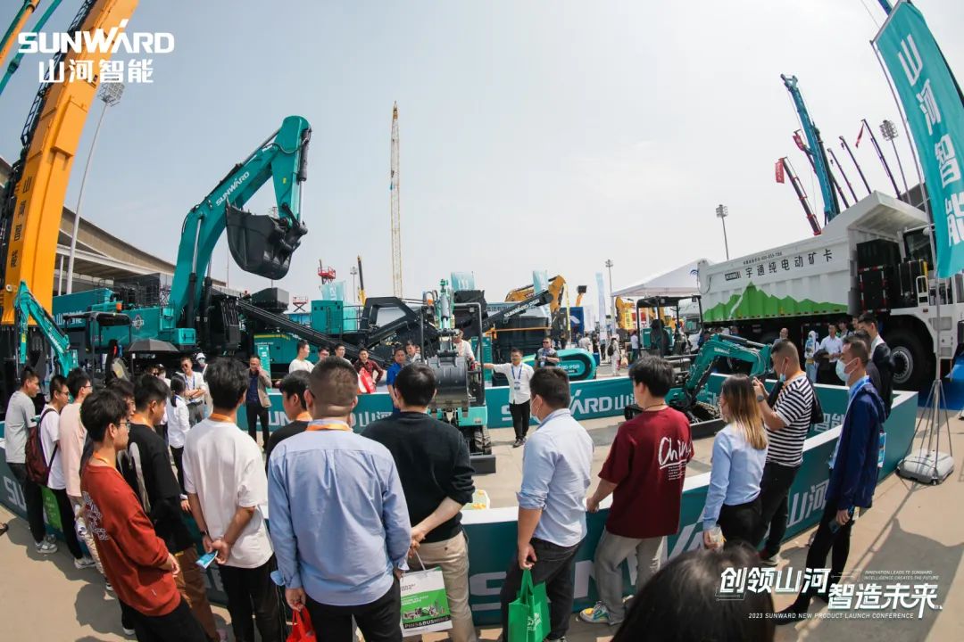 2023 CICEE | SG胜游智能亮相2023长沙国际工程机械展！智能化、电动化产品站C位