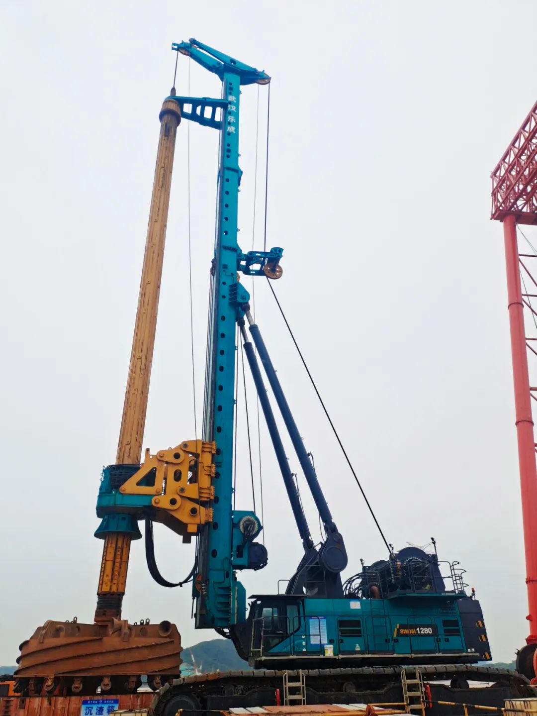 新战绩+1！SG胜游智能超级旋挖钻机创6.3米直径钻孔新纪录