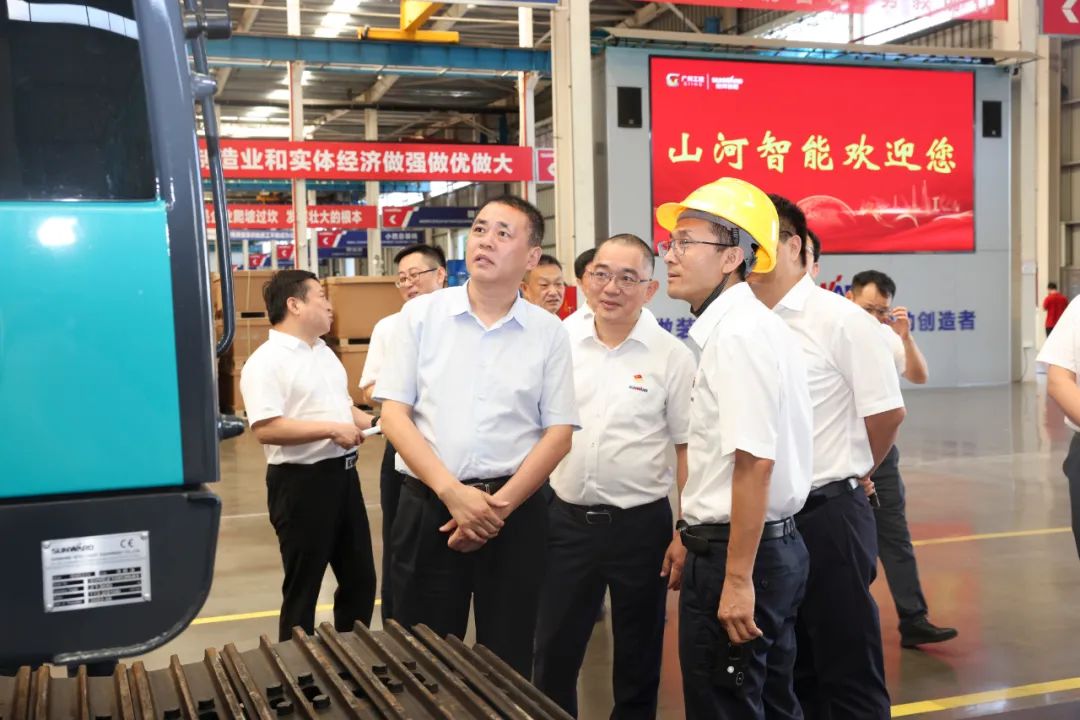 中铁城建集团党委书记、董事长申景涛到访SG胜游智能