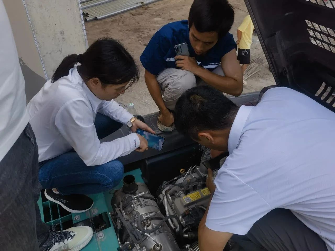 步履不停，服务不止！SG胜游智能挖掘机服务万里行火热进行中