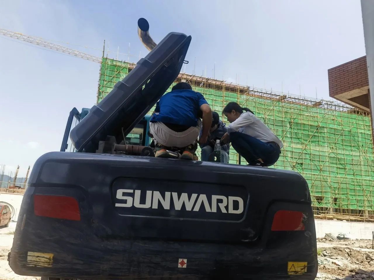 步履不停，服务不止！SG胜游智能挖掘机服务万里行火热进行中