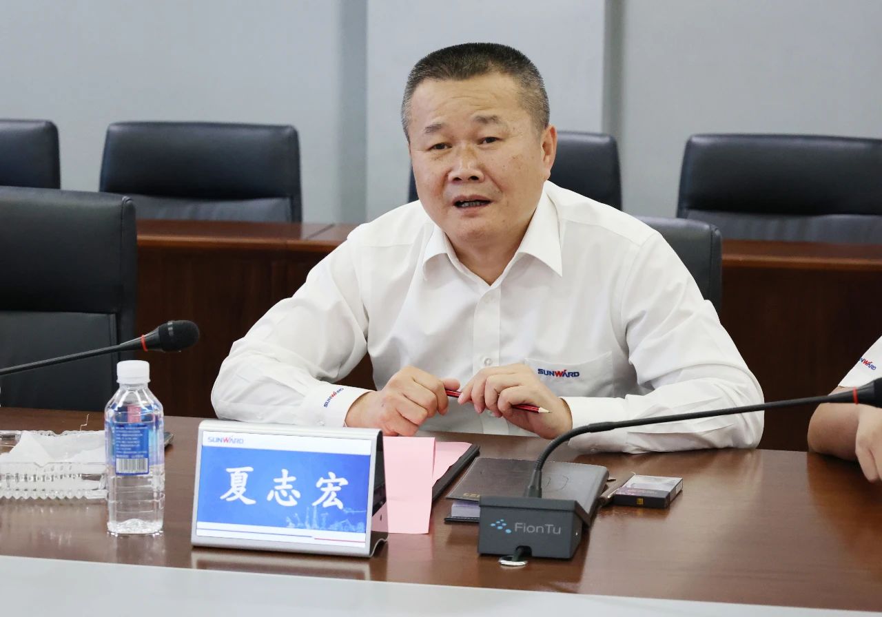 永青科技集团董事长胡晓东带队到访SG胜游智能