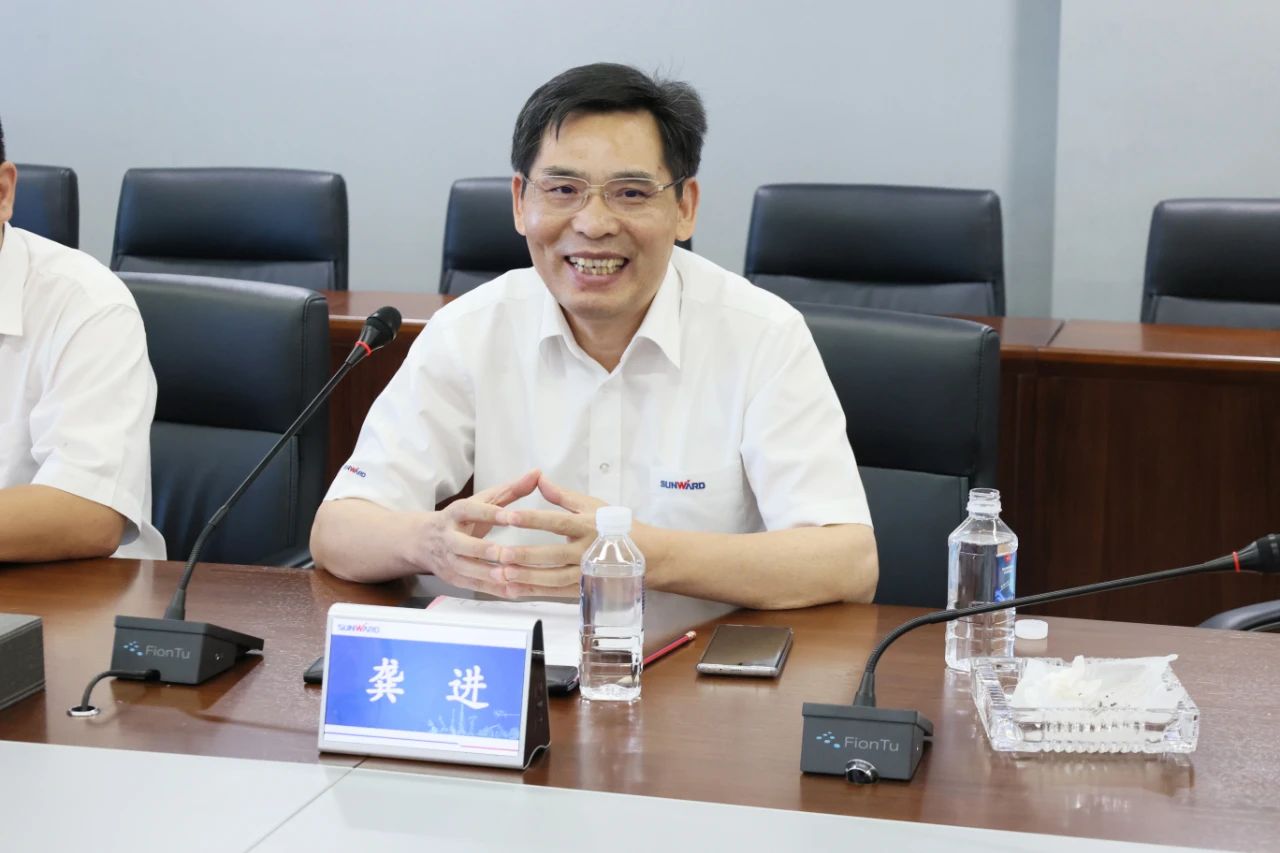 永青科技集团董事长胡晓东带队到访SG胜游智能