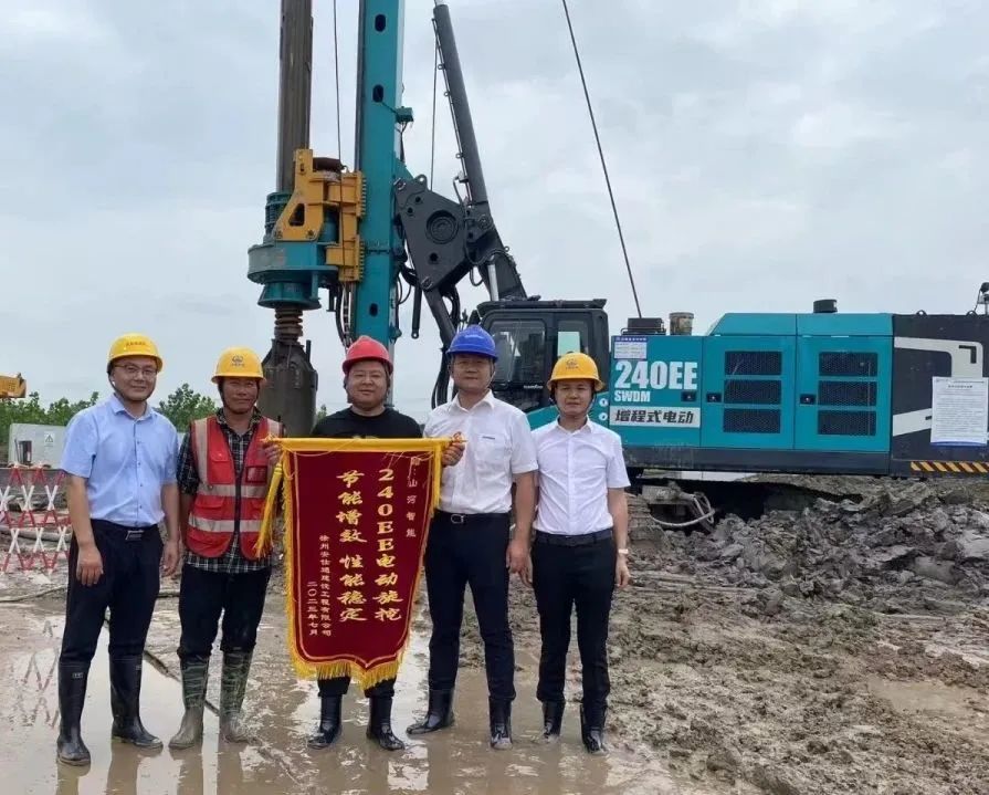 “零故障”“低能耗”！SG胜游智能增程式电动旋挖钻机惊艳首秀