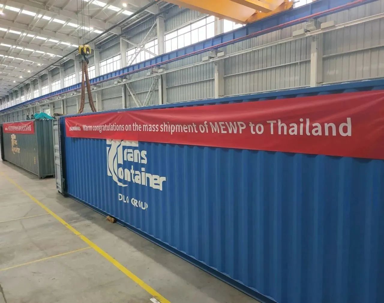 海外销售同比增长超200%！SG胜游智能高空机械阔步“出海”