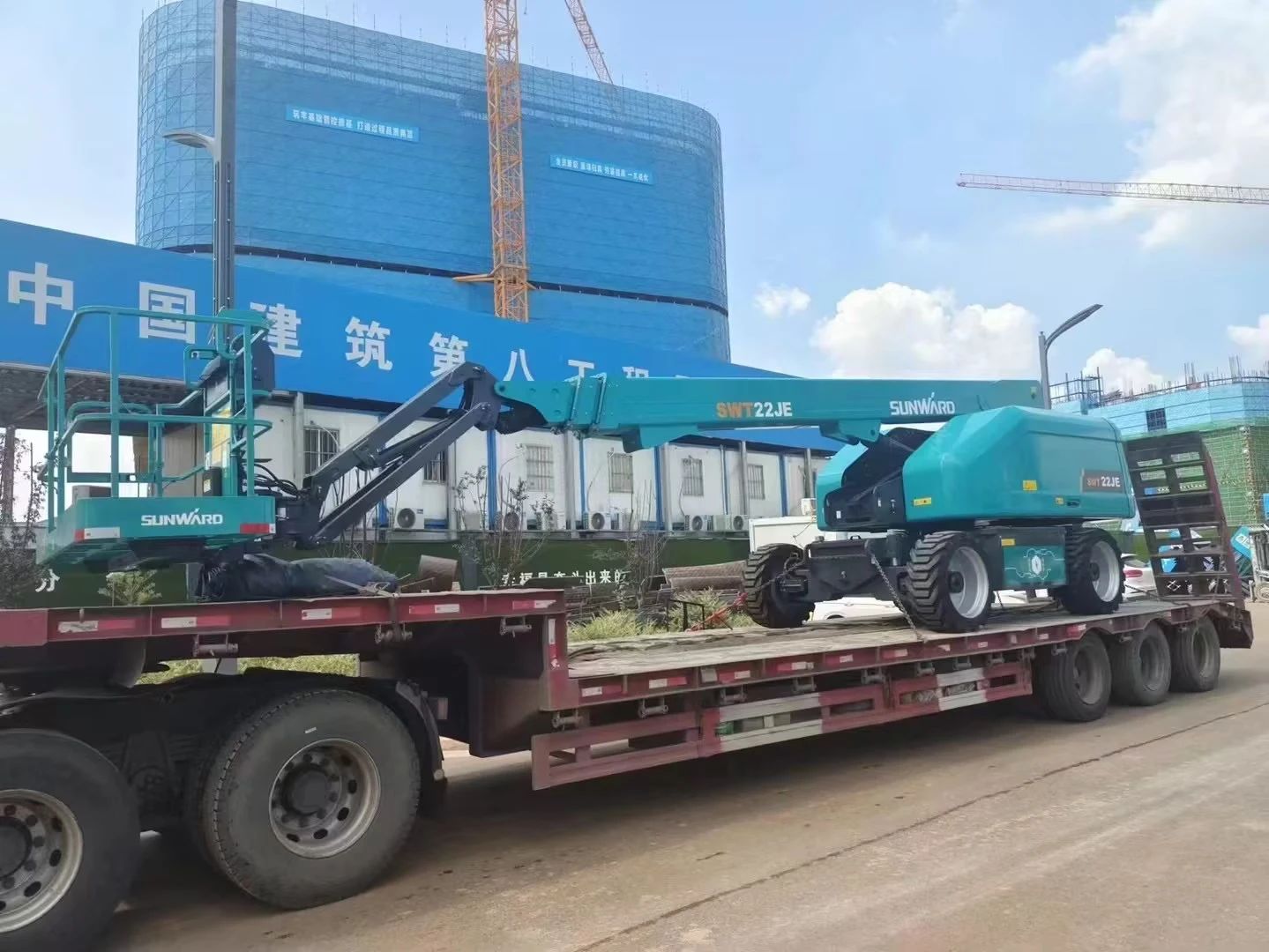 实力上新！SG胜游智能电动直臂高空作业平台进军华中市场