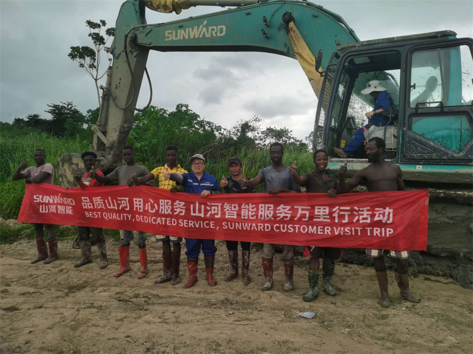 品质SG胜游，用心服务！SG胜游智能服务万里行活动走进非洲加纳