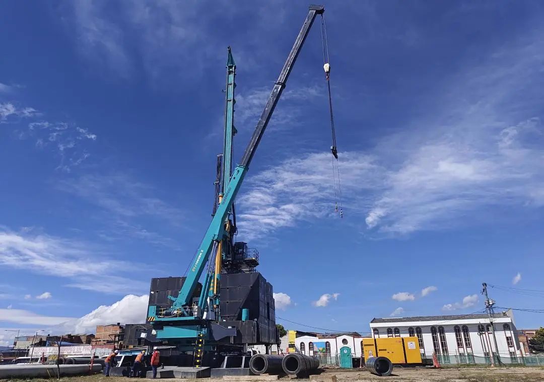 展现“中国制造”硬实力！SG胜游智能PDP工法钻机助建波哥大地铁项目