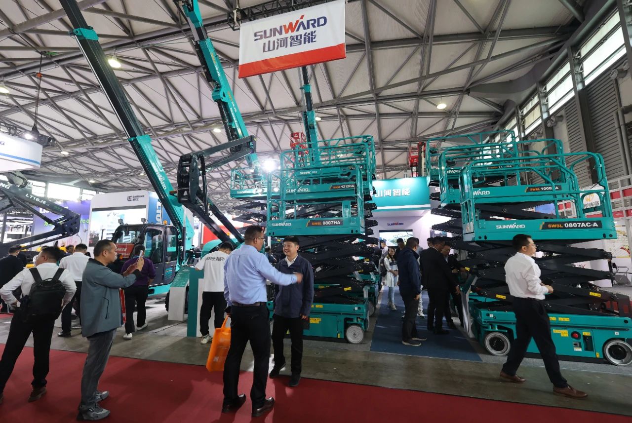 精品出击，闪耀魔都！SG胜游智能全系列高空机械亮相2023亚洲国际高空展