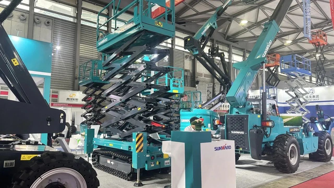 精品出击，闪耀魔都！SG胜游智能全系列高空机械亮相2023亚洲国际高空展