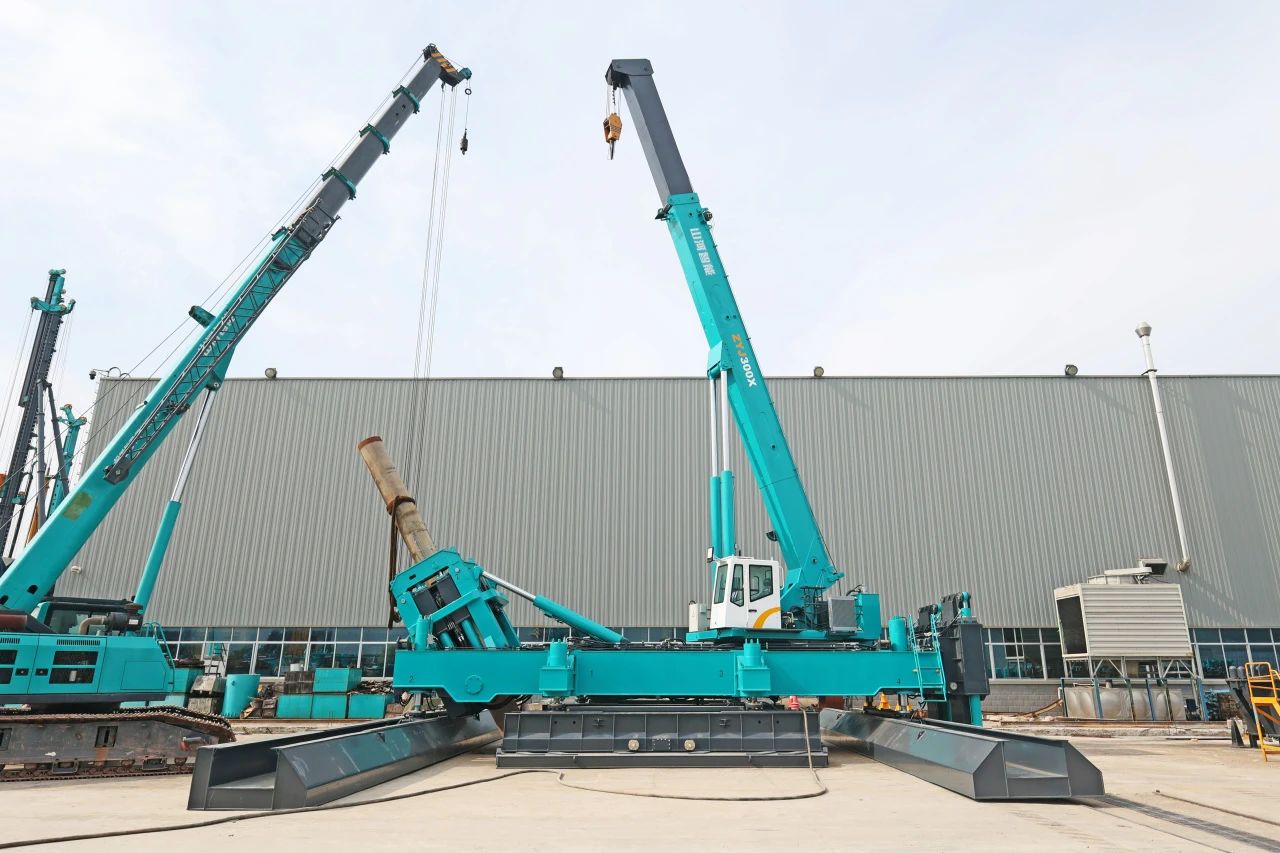 “SG胜游绿”闪耀西子湖畔！SG胜游智能ZYJ300X斜桩压桩机强势来袭