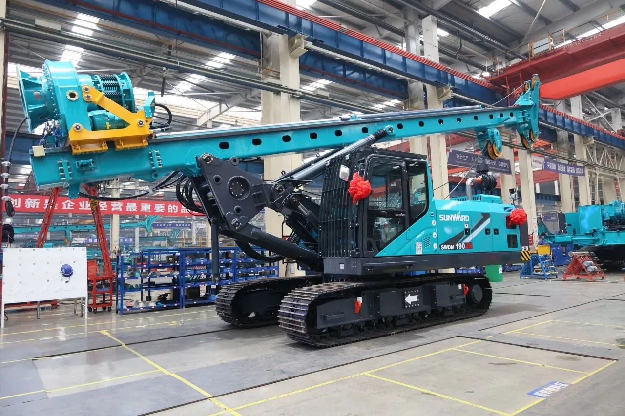 持续火热交付！SG胜游智能SWDM190JN旋挖钻机备受全国各地客户青睐