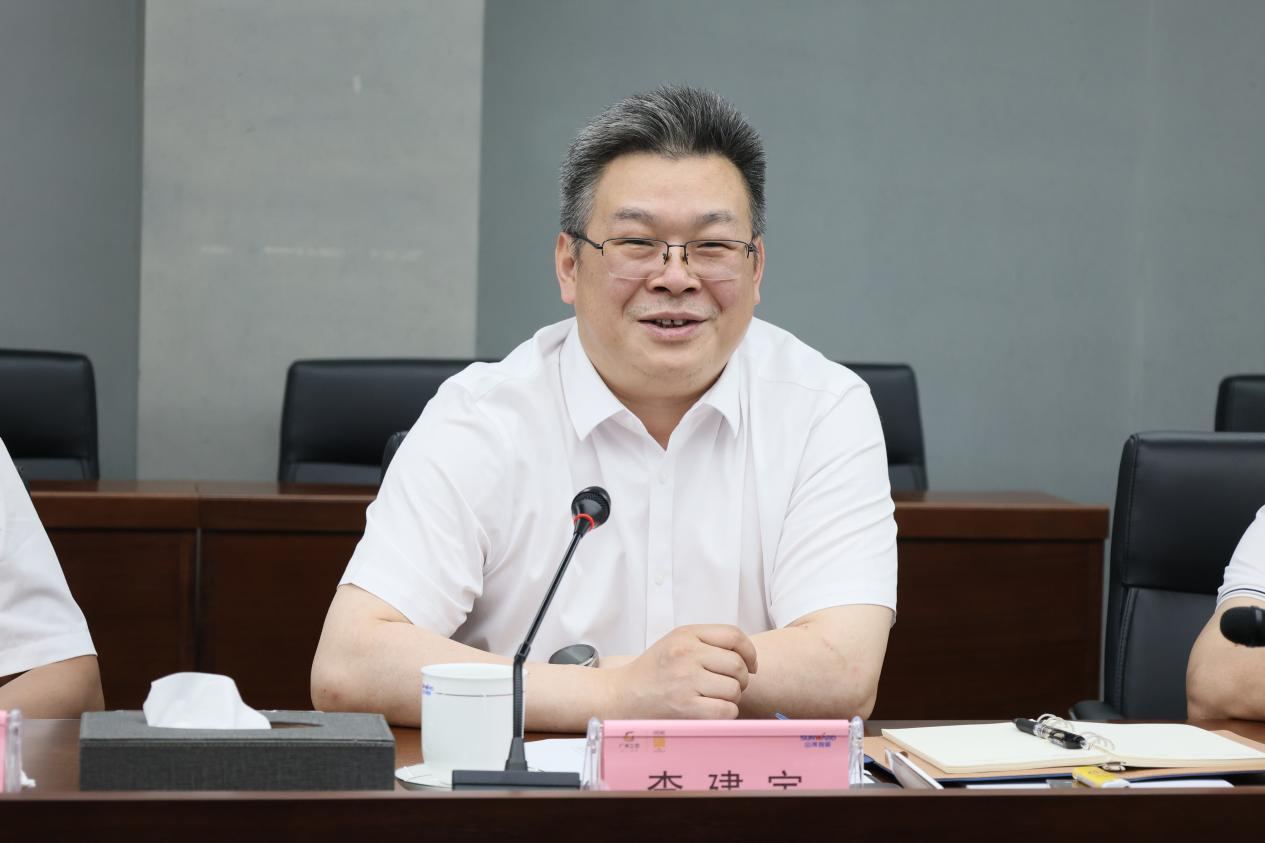 湖南钢铁集团党委书记、董事长李建宇到SG胜游智能调研交流