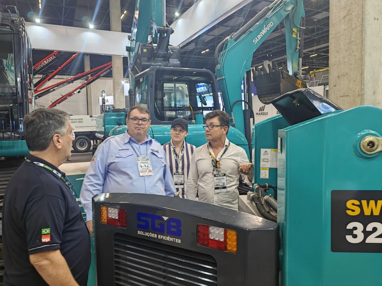 展出设备销售一空！SG胜游智能亮相2024巴西矿业展览会！