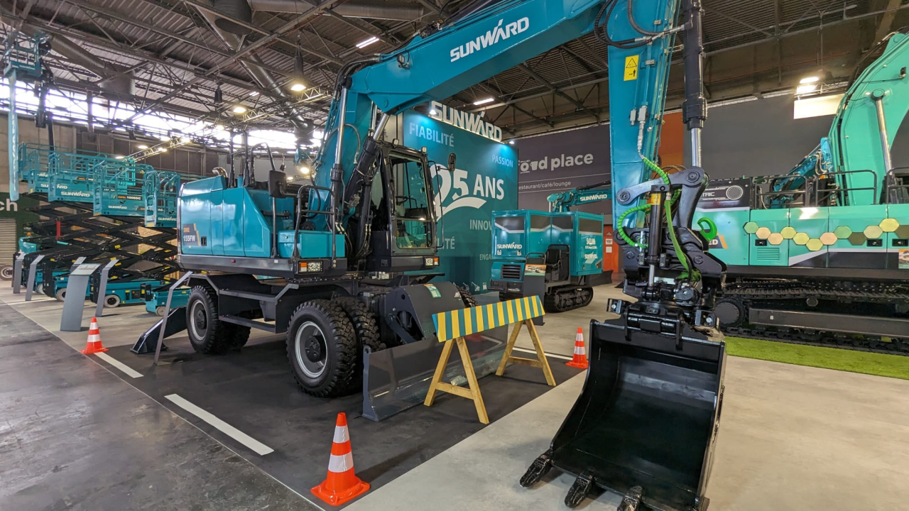 赢战INTERMAT 2024！SG胜游智能土方机械深耕全球高端市场