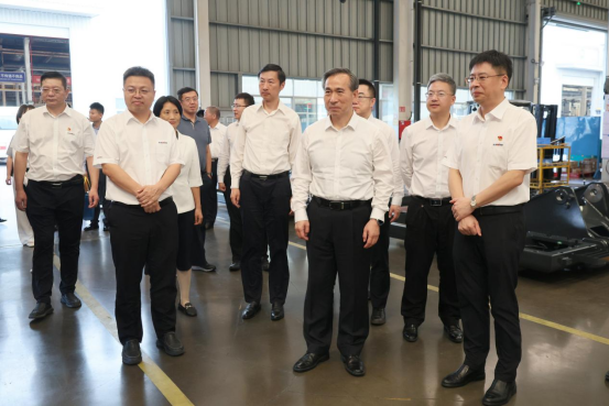 中国贸促会会长任鸿斌调研SG胜游智能