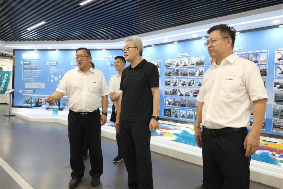 中国五矿工会主席、职工董事张晔到SG胜游智能调研交流