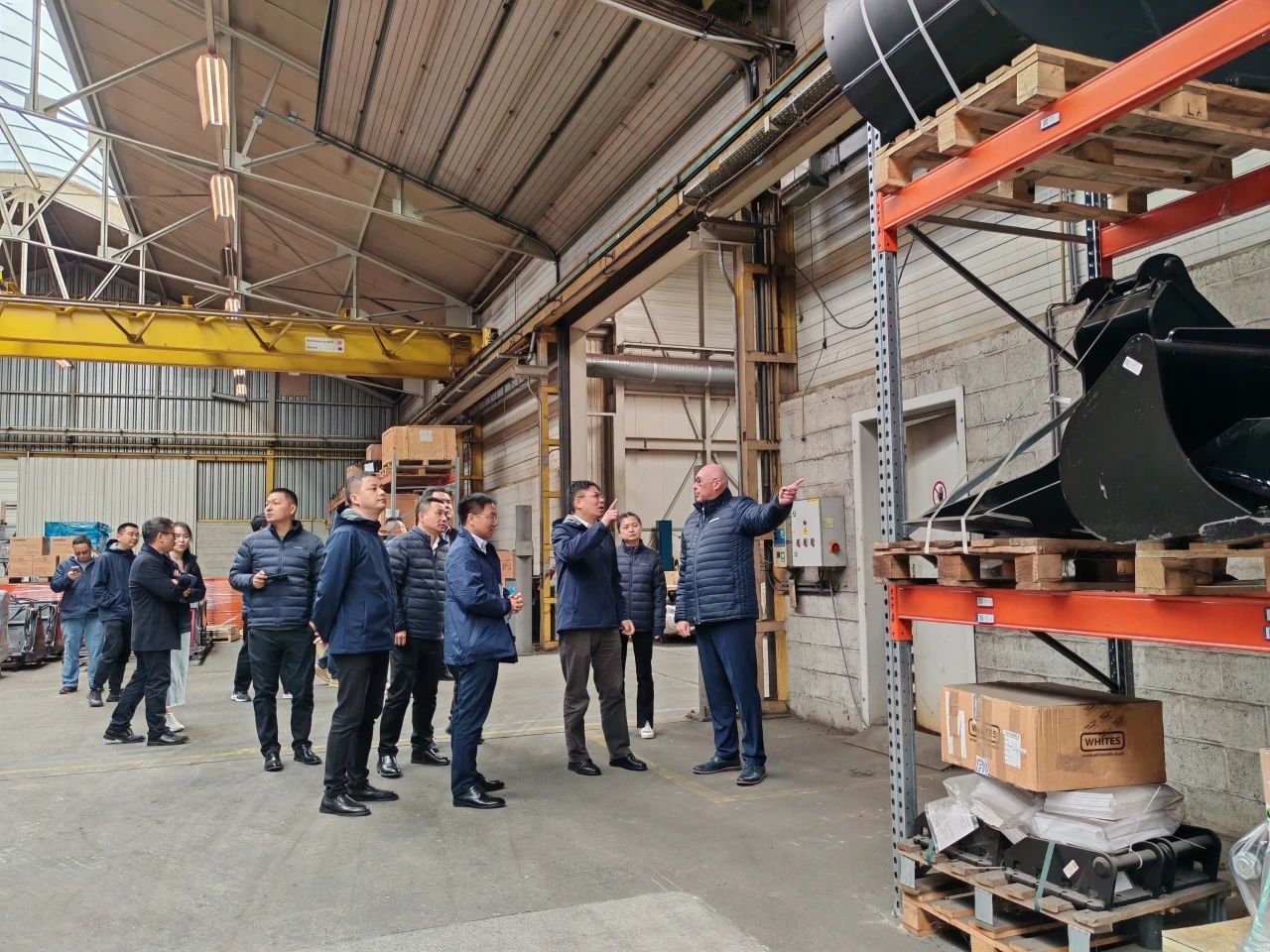 SG胜游智能董事长付向东带队赴欧洲子公司考察调研