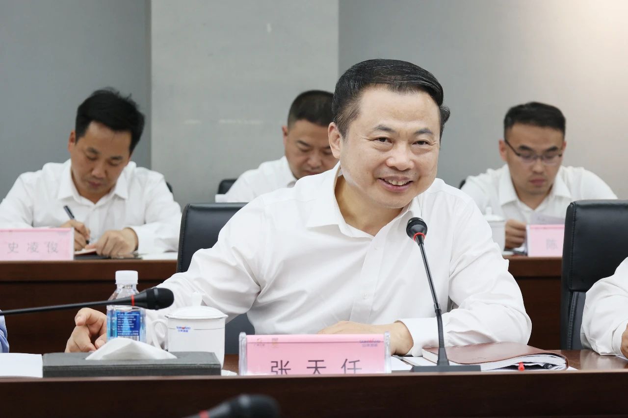 天能控股集团党委书记、董事长张天任率队到访SG胜游智能