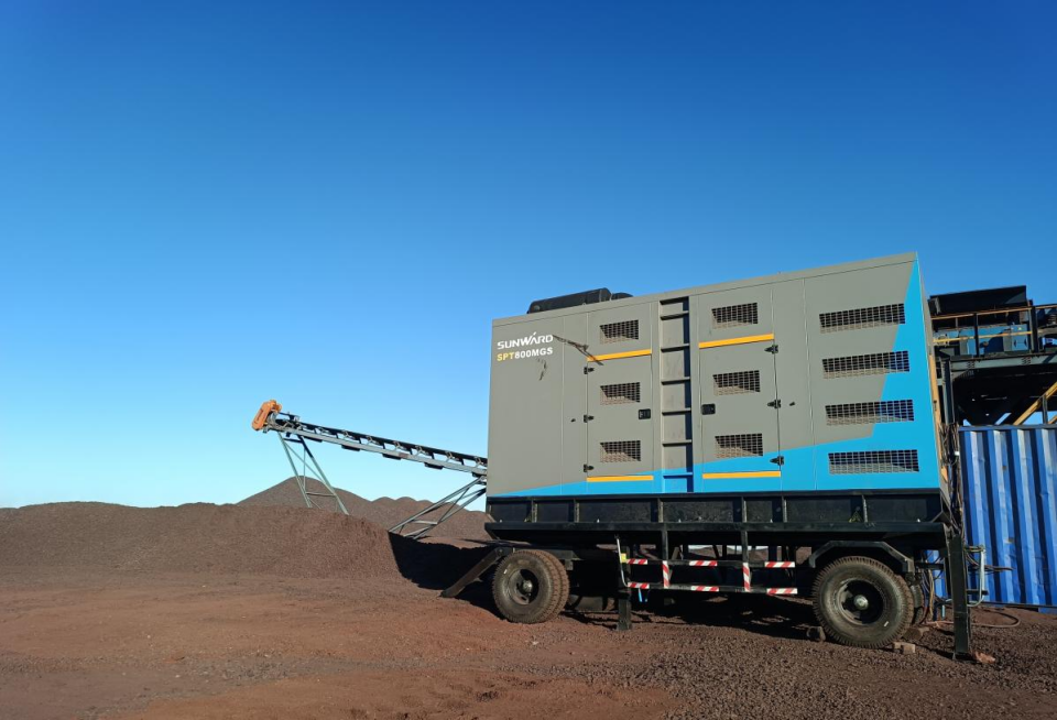 SG胜游智能破碎筛分成套设备成功登陆非洲市。不婧献鞴灿缕