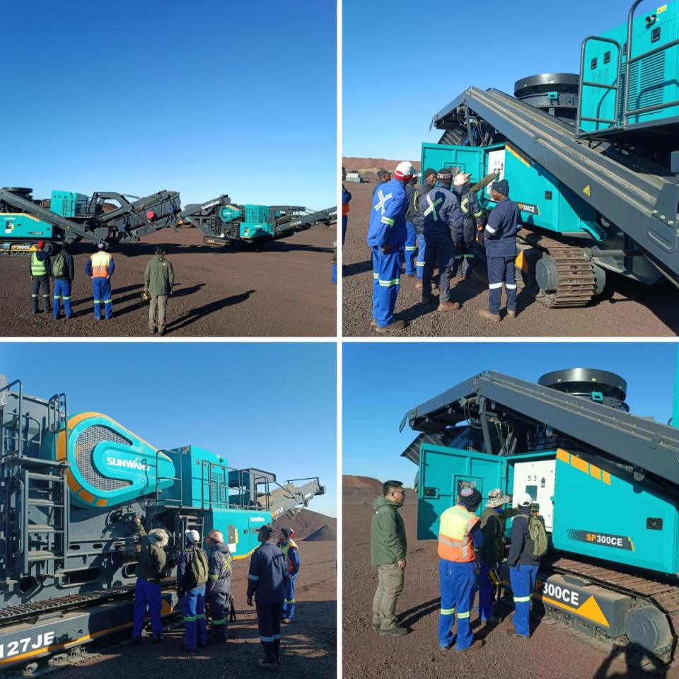 SG胜游智能破碎筛分成套设备成功登陆非洲市。不婧献鞴灿缕