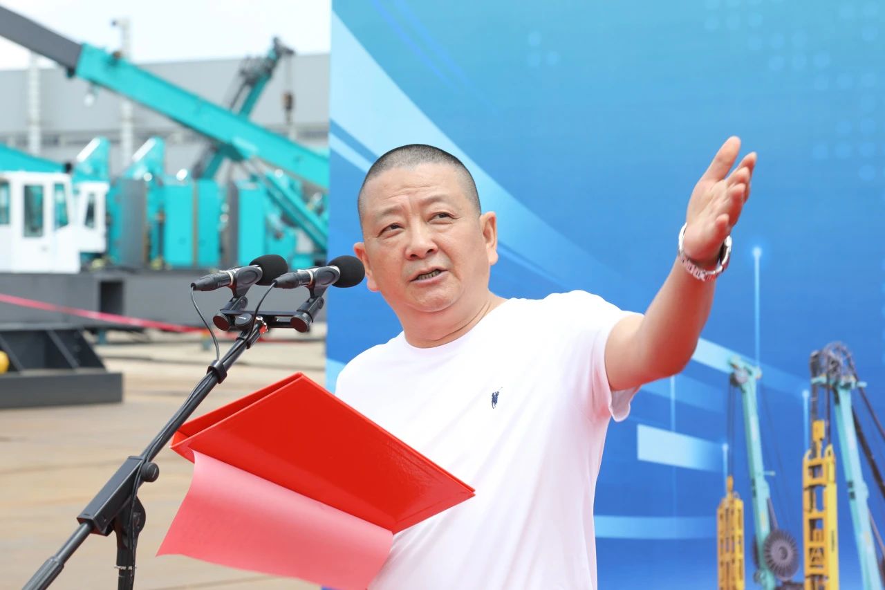 “破纪录王者”再出征！SG胜游智能SWDM800旋挖钻机成功交机