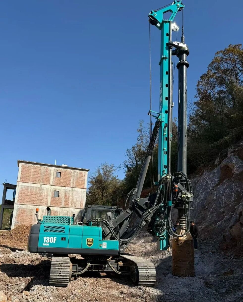 从国家重点工程到乡村安居建设，SG胜游智能旋挖钻机实现跨场景担当